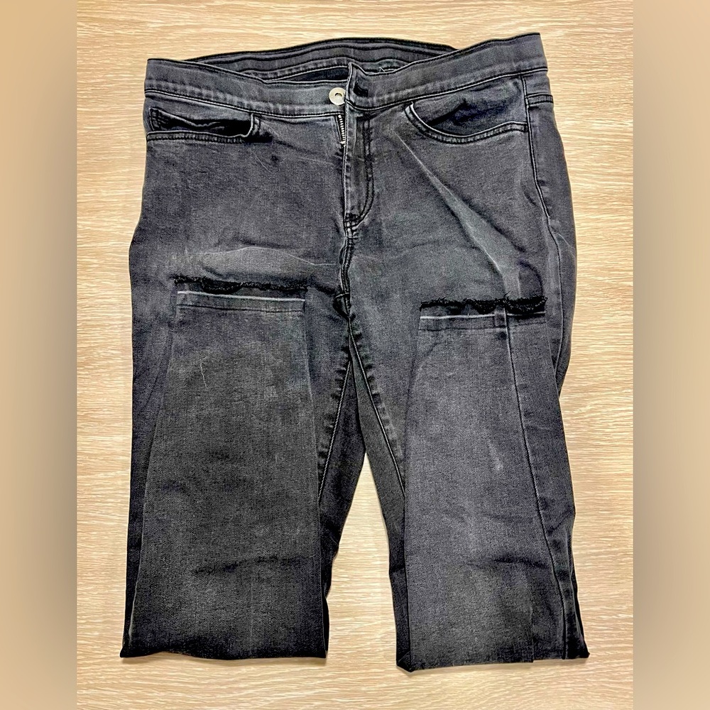 J-Jhill black denim skinny jeans